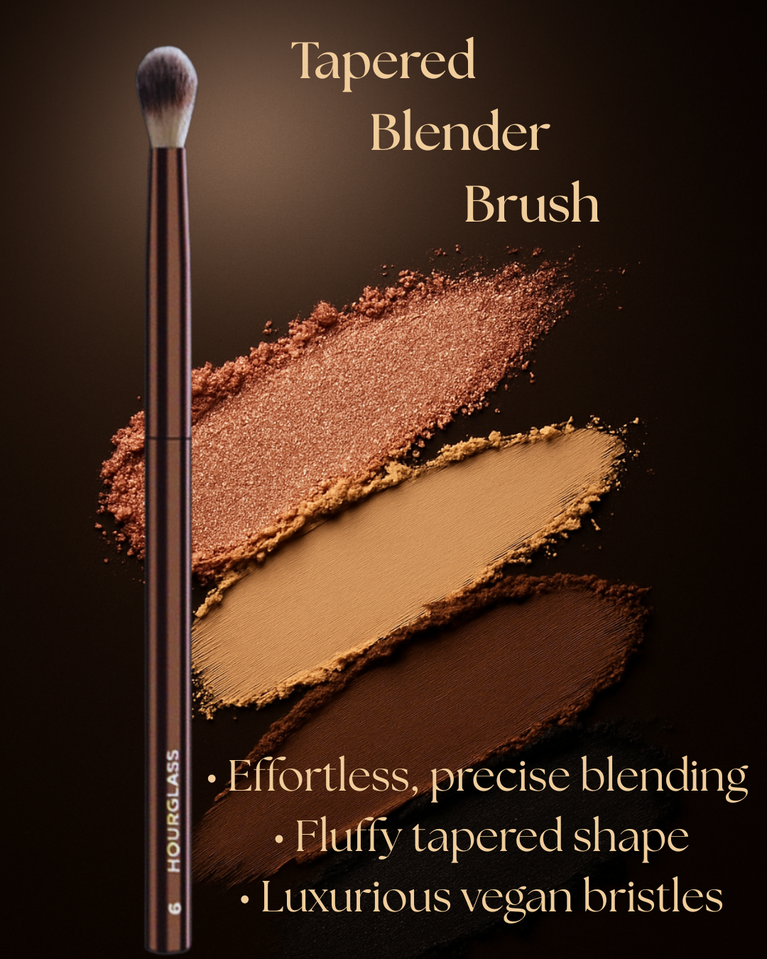 Hourglass Nº6 – Tapered Blender Eyeshadow Brush