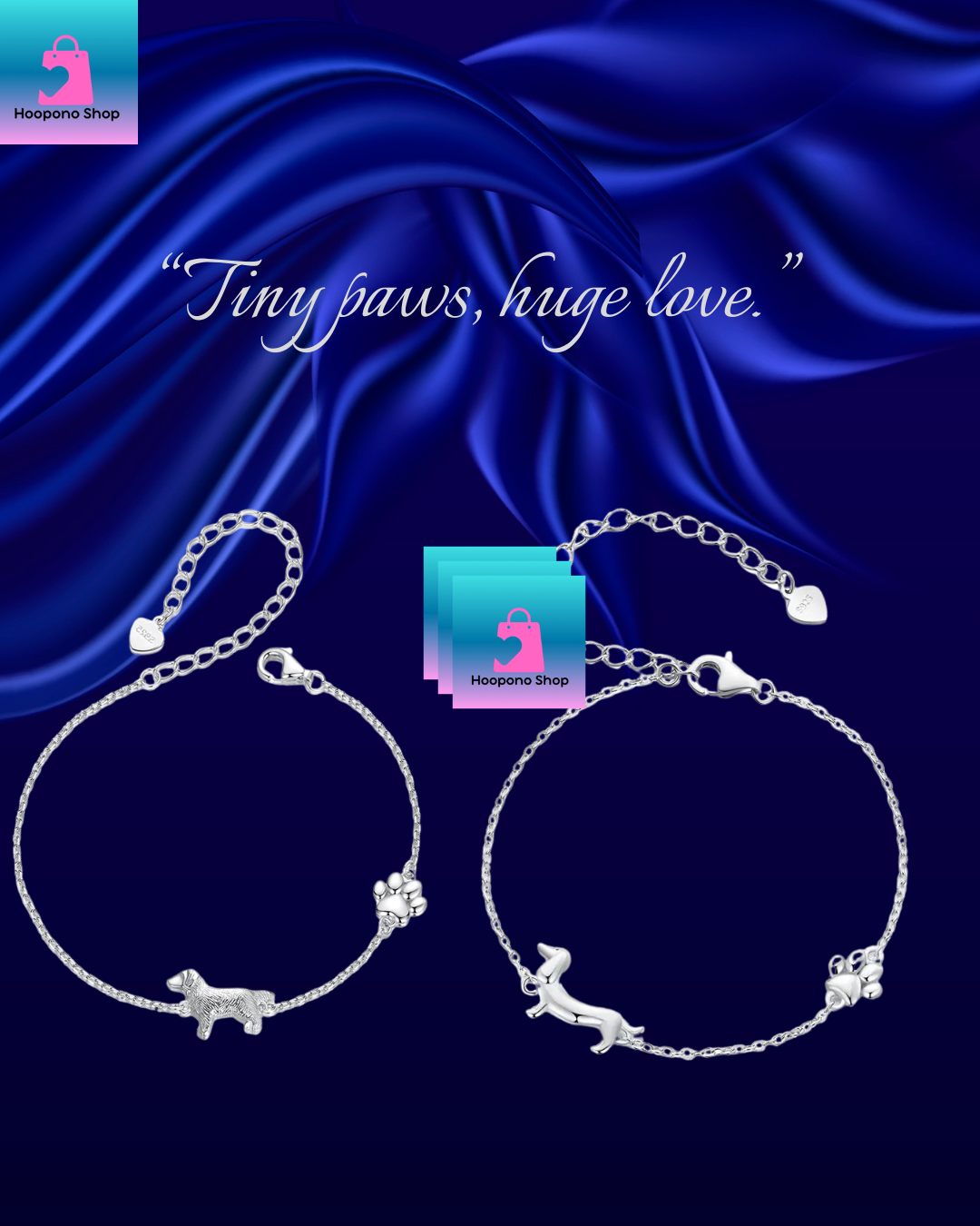 925 Sterling Silver Pet Lovers Bracelet – A Tribute to Your Furry Best Friend