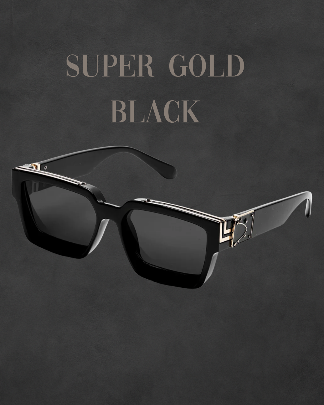 Retro Luxe 'Millionaire' Shades – 2025 Unisex Designer Edit