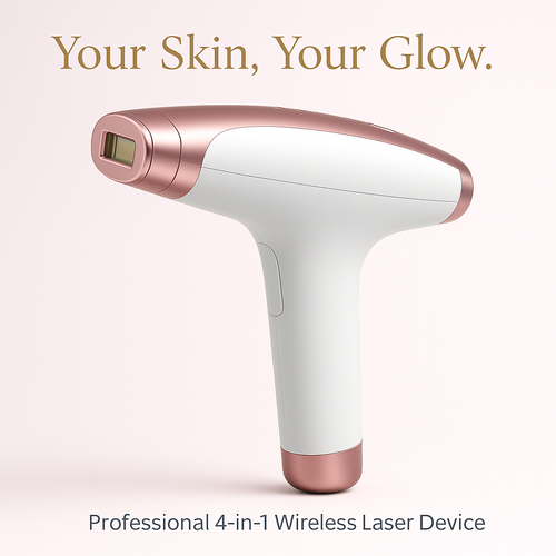 4-in-1 Wireless IPL Handset with Ice-Cooling & Unlimited Flashes
