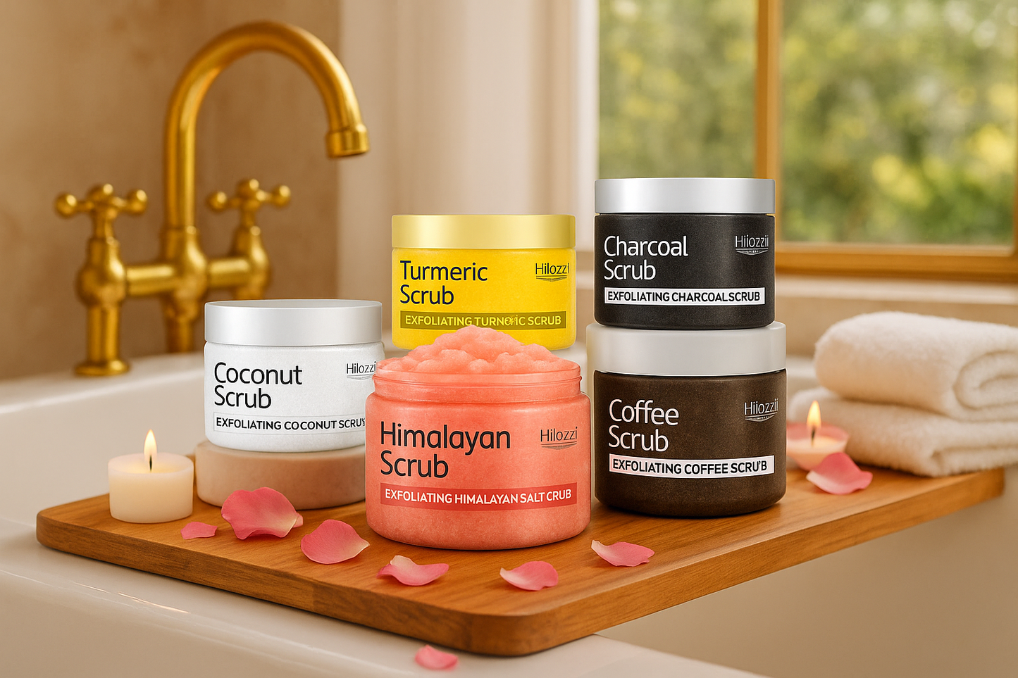 Glow & Indulgence – The Spa Scrub Collection