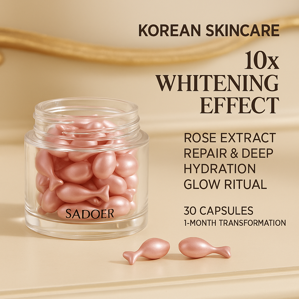 Luxury Whitening Capsules Collection.