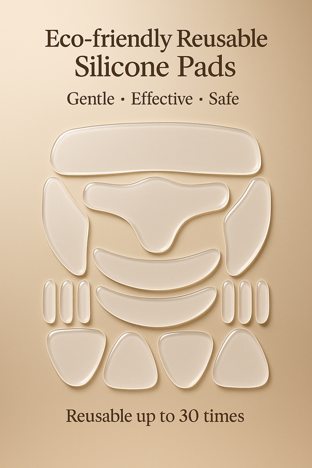 Eco-friendly Reusable Silicone Pads