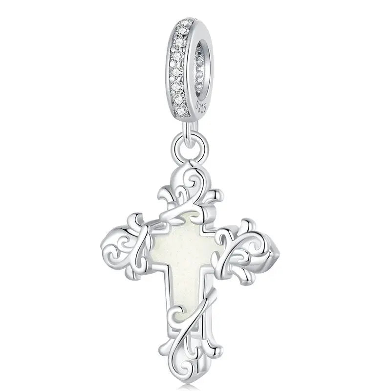 925 Sterling Silver Glow-in-the-Dark Charm – Illuminate Your Story ✨