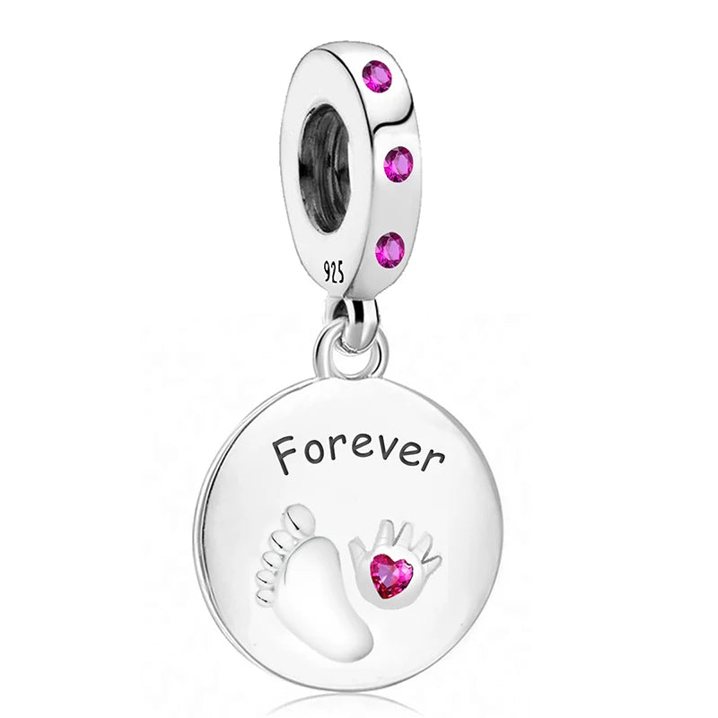 Charmdora Mama & Baby – Loving Bond Charm (925 Silver)