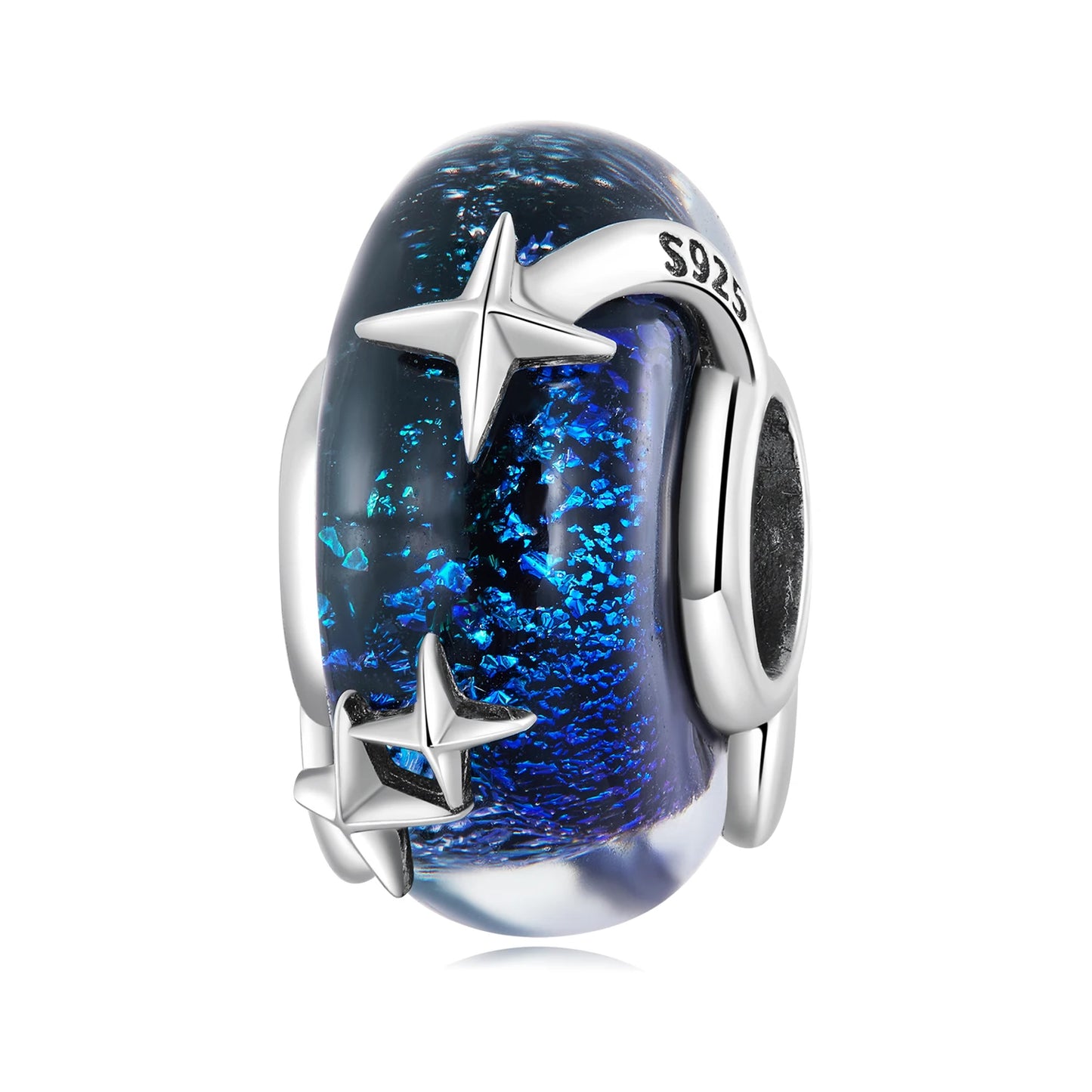 925 Sterling Silver Blue Astral Charm – Fly Beyond the Stars