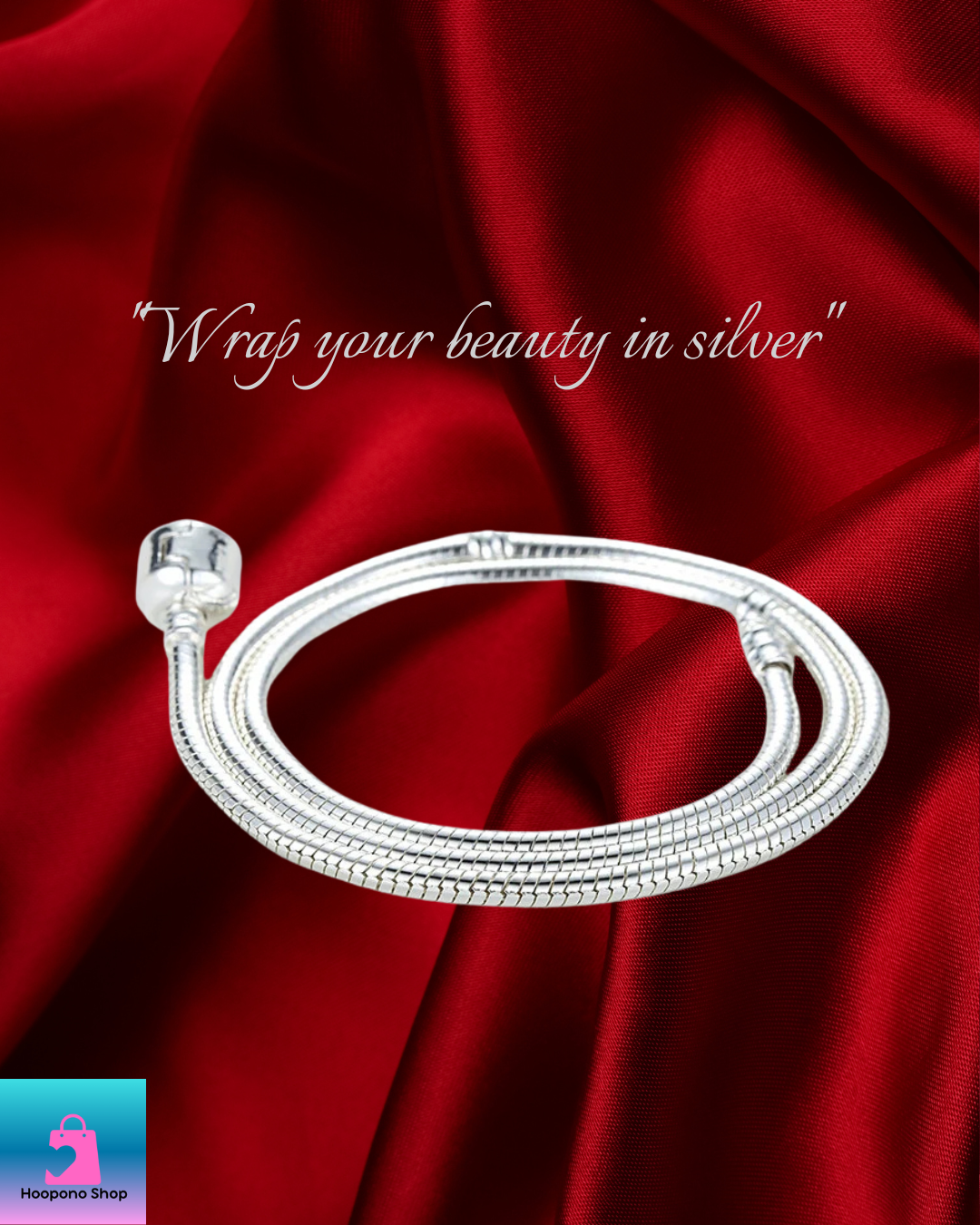 925 Silver Snake Chain Necklace – Charm Compatible Jewelery