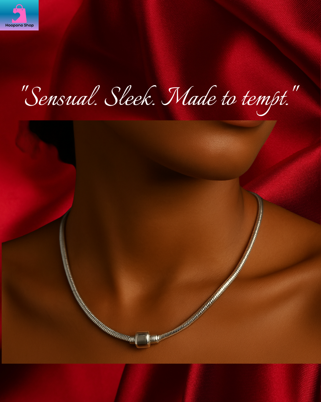925 Silver Snake Chain Necklace – Charm Compatible Jewelery
