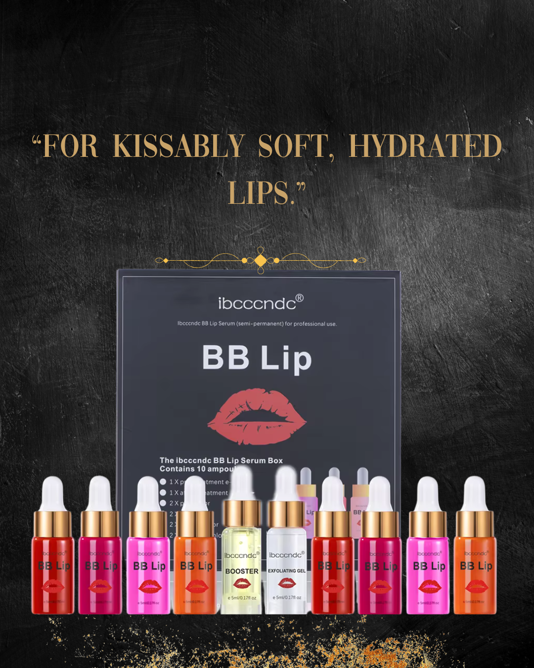 💋 BB Lips Ampoule Serum Starter Set – Glow for Lush, Tinted Lips! 💋