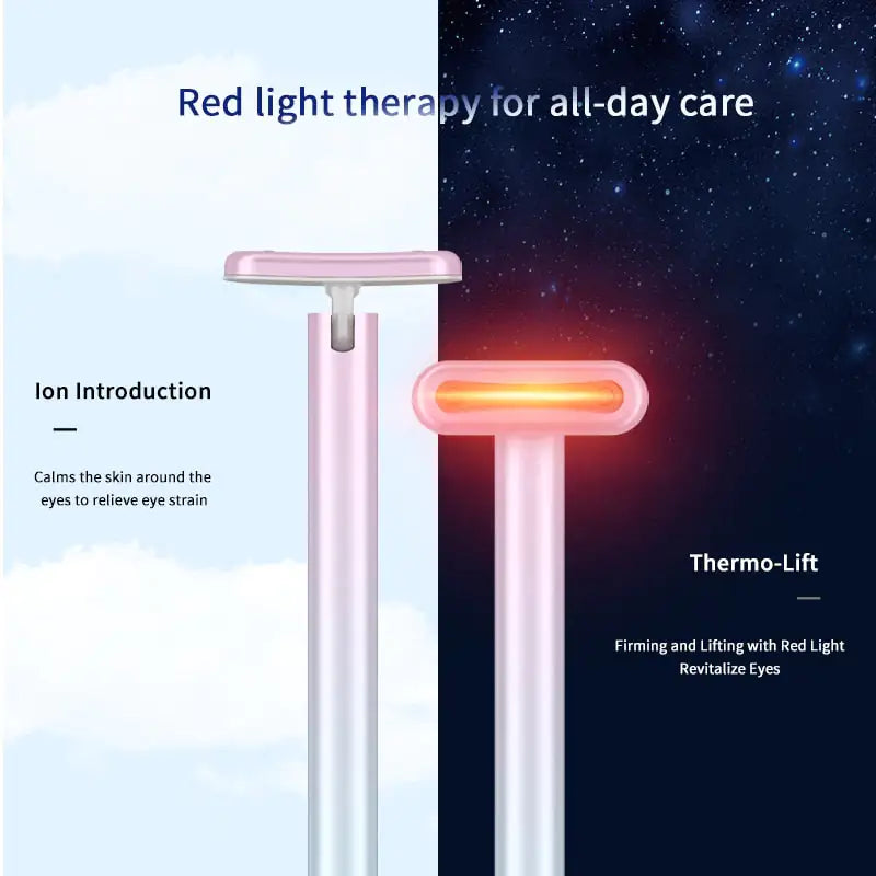 💎 Red LED Face Massage Wand – The Ultimate Anti-Ageing Skincare Tool!