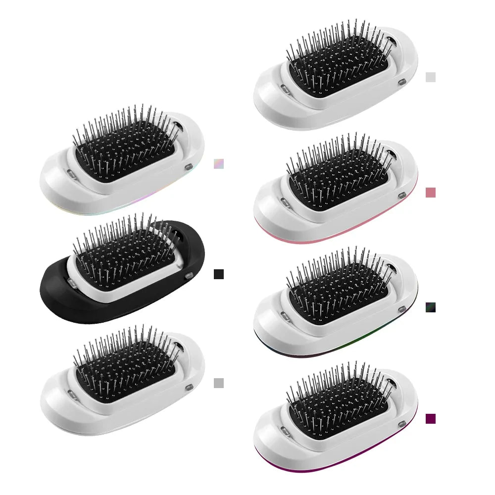 ✨ Ionic Electric Hairbrush – Frizz-Free, Shiny Hair On the Go!