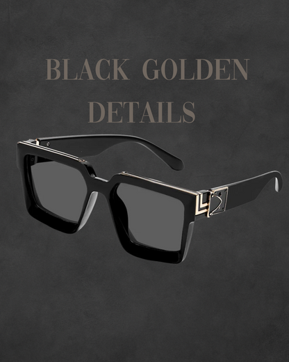 Retro Luxe 'Millionaire' Shades – 2025 Unisex Designer Edit