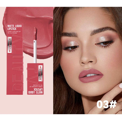 MLSMILE Velvet Matte Lipstick Set – 6 Colours, Long-Lasting & Transfer-Proof