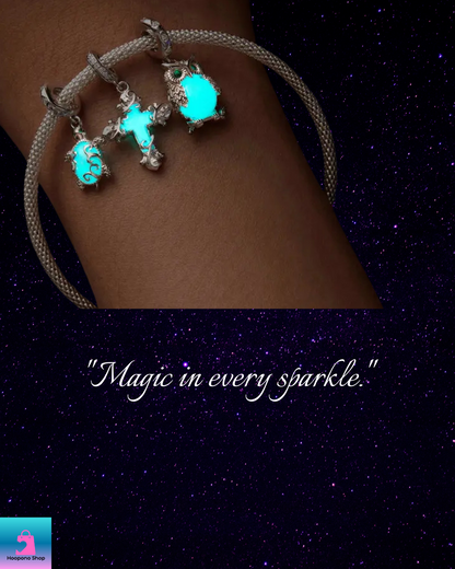 925 Sterling Silver Glow-in-the-Dark Charm – Illuminate Your Story ✨