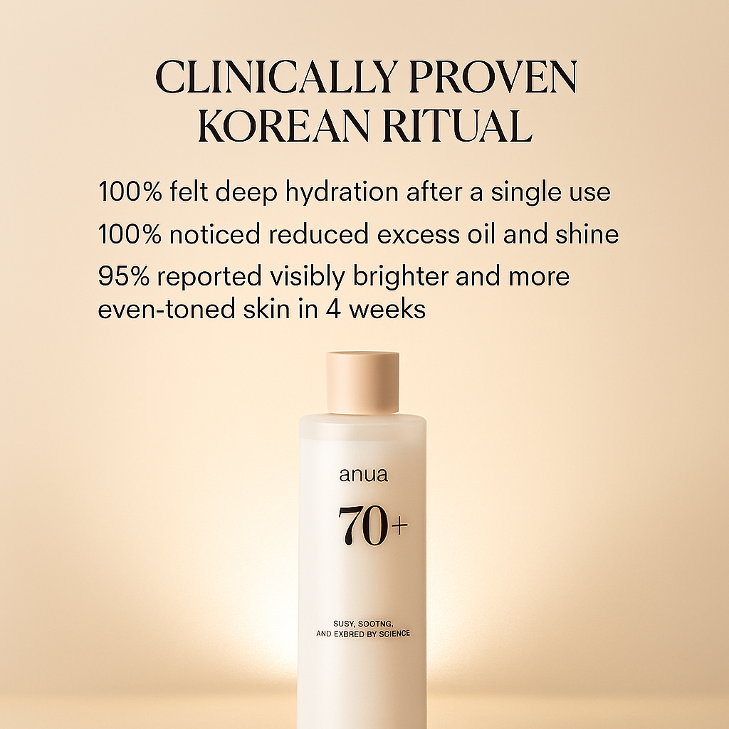 ANUA 70+ Toner- Korean Rice