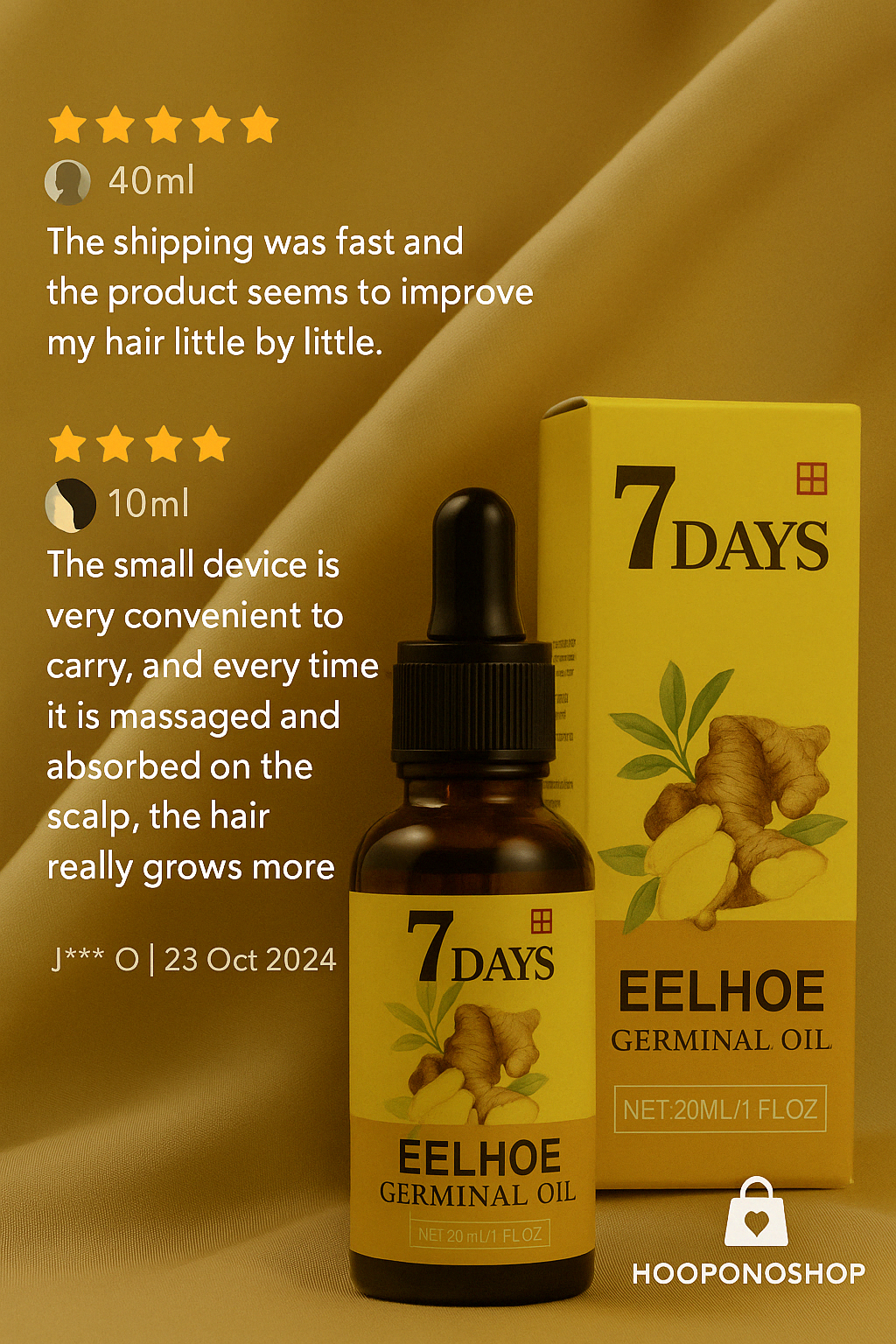 7-Day Scalp Elixir™ – Anti Hair Loss Growth Serum (Vegan Formula)