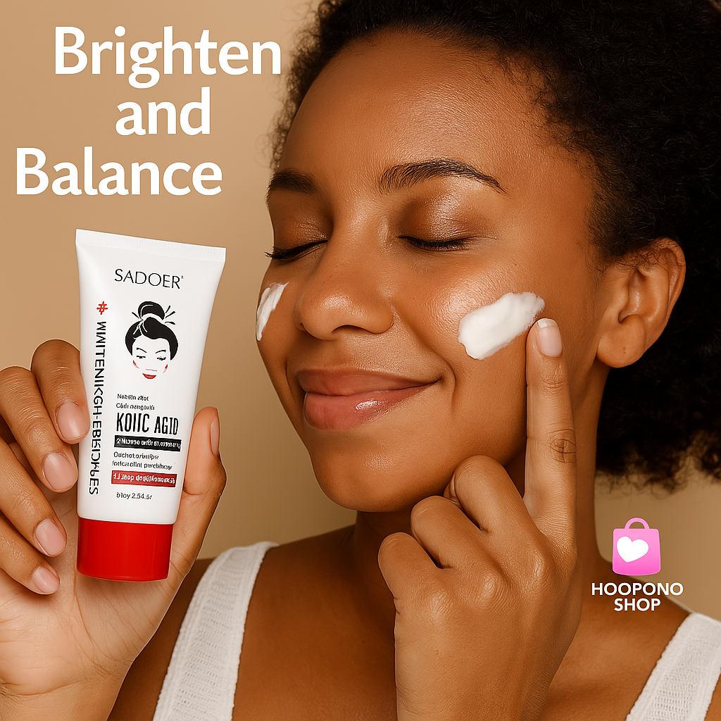 Kojic Acid Facial Cleanser Face Wash Foam Facial Cleansing