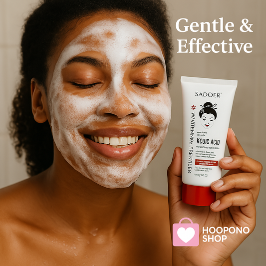 Kojic Acid Facial Cleanser Face Wash Foam Facial Cleansing