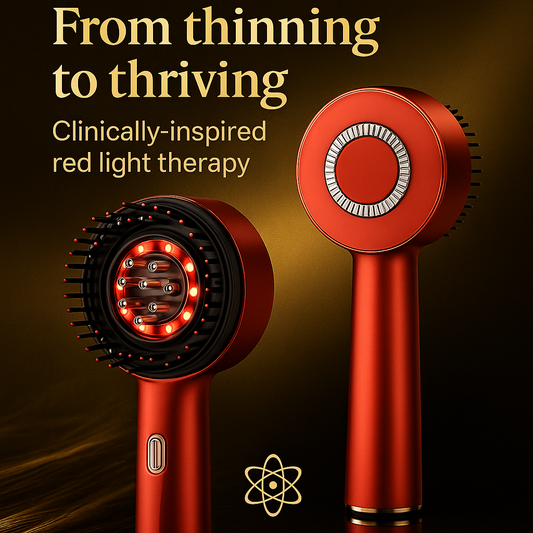 Red Light Hair Growth Comb with Scalp Massage