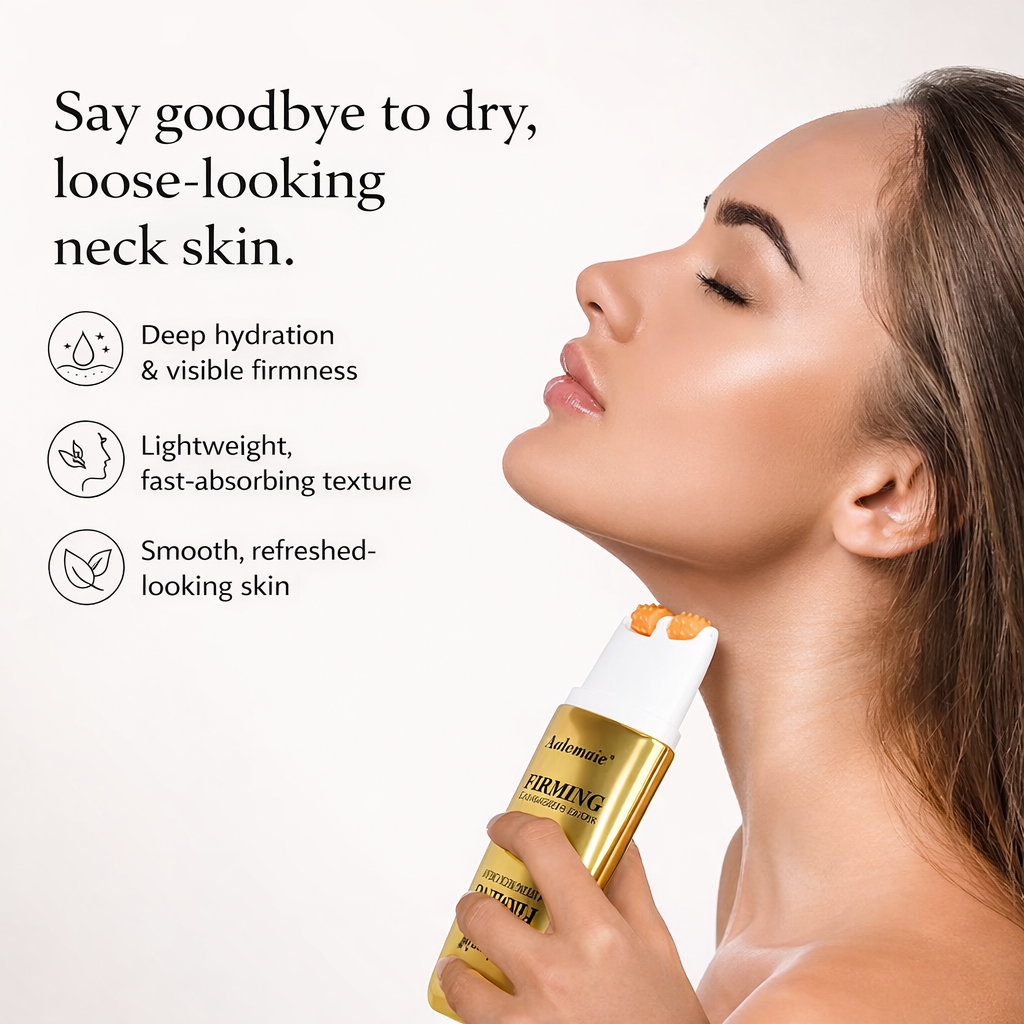 Neck Lift Cream- Roller Massage Applicator