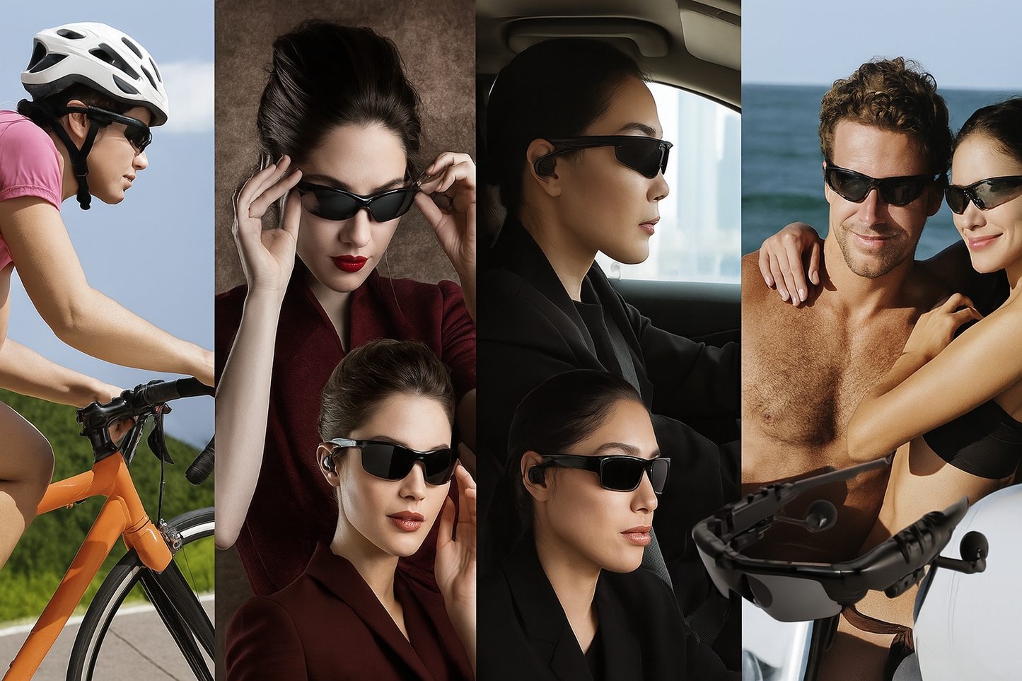 Smart Polarised Glasses – Bluetooth Audio + Glare-Free Vision