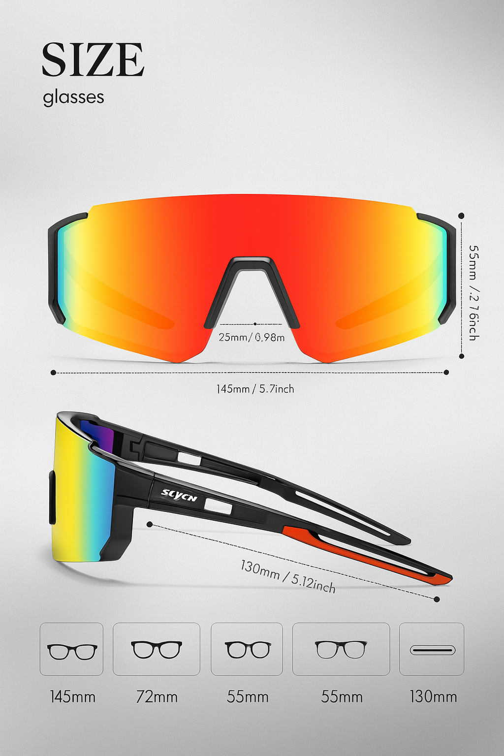 Sport Sunglasses-Cycling, Running & Driving