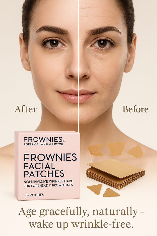 Frownies® Firming Face Patches – Natural Wrinkle Smoothing Care (144 Pack)