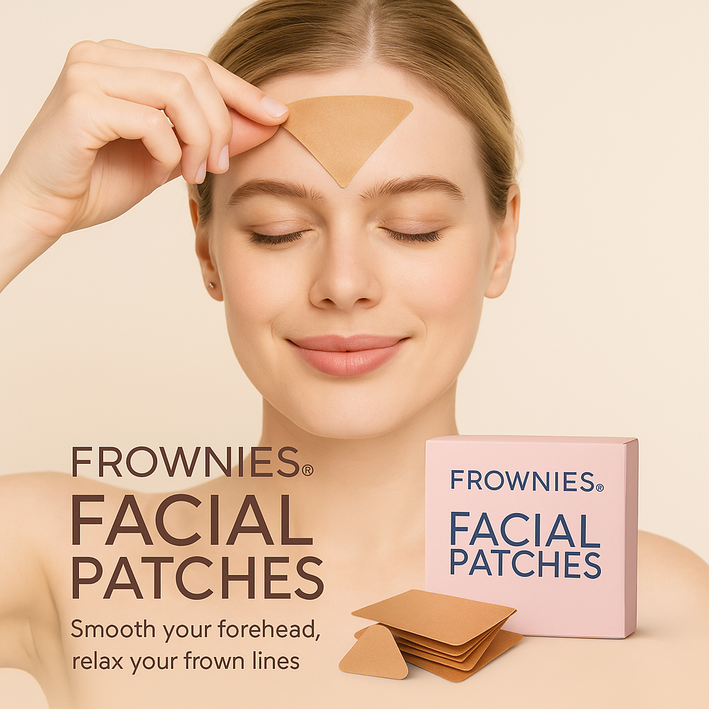 Frownies® Firming Face Patches – Natural Wrinkle Smoothing Care (144 Pack)
