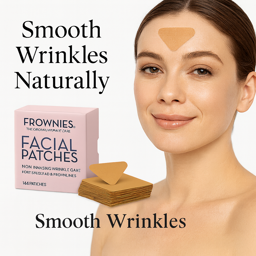 Frownies® Firming Face Patches – Natural Wrinkle Smoothing Care (144 Pack)