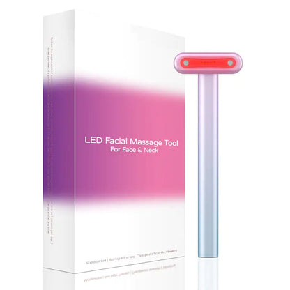 💎 Red LED Face Massage Wand – The Ultimate Anti-Ageing Skincare Tool!