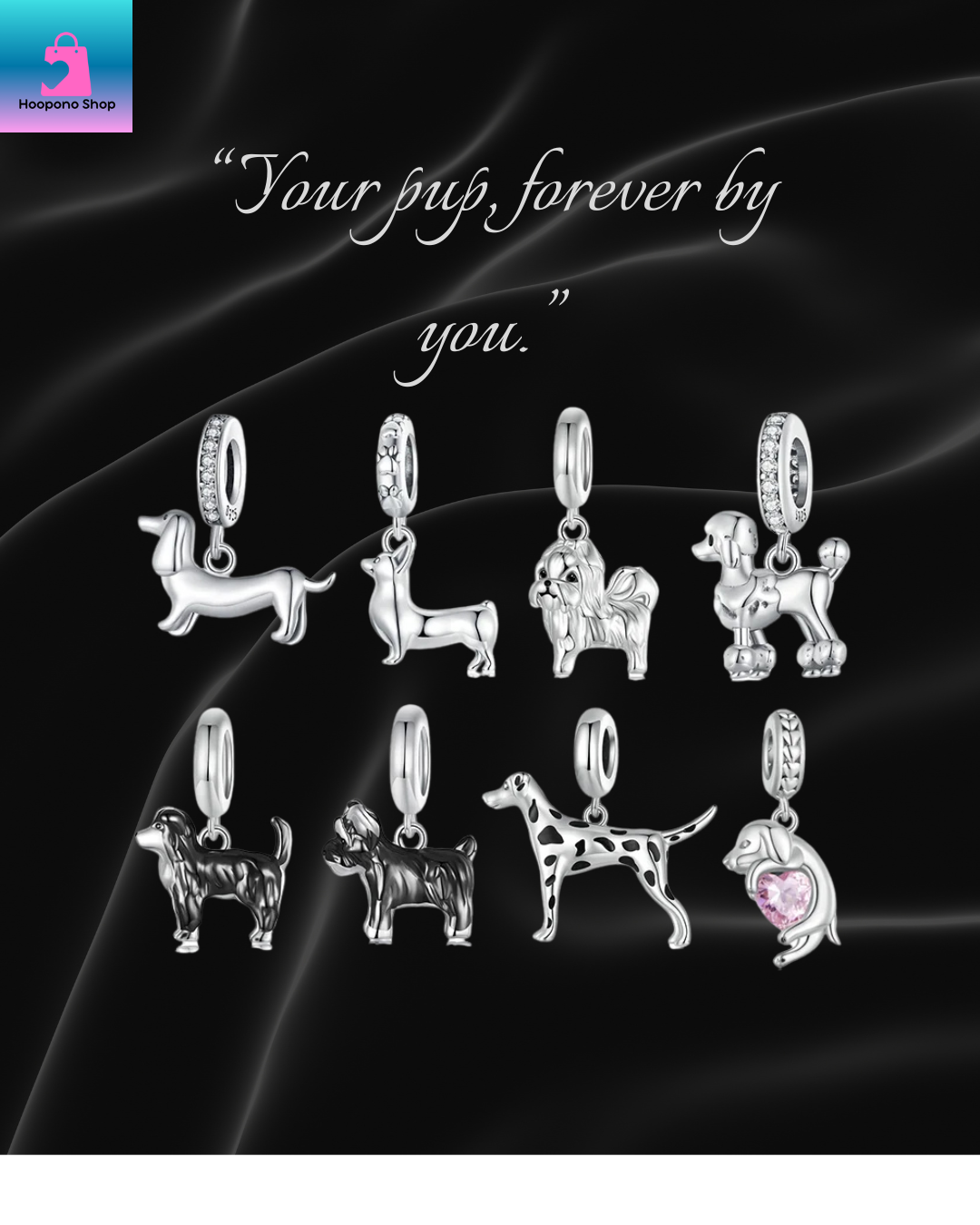 Forever by Your Side- 925 Silver Charm