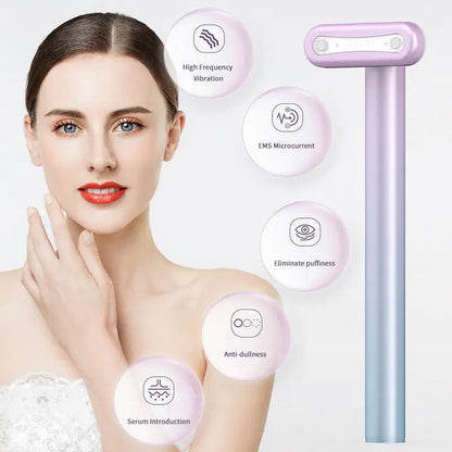 💎 Red LED Face Massage Wand – The Ultimate Anti-Ageing Skincare Tool!