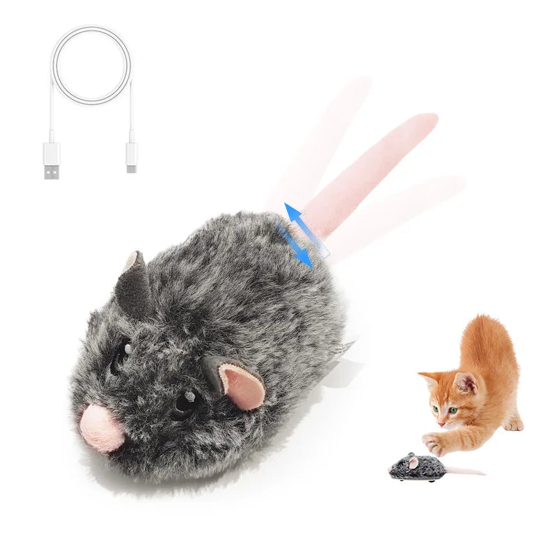 CatchMe: Rechargeable Moving Mouse Toy