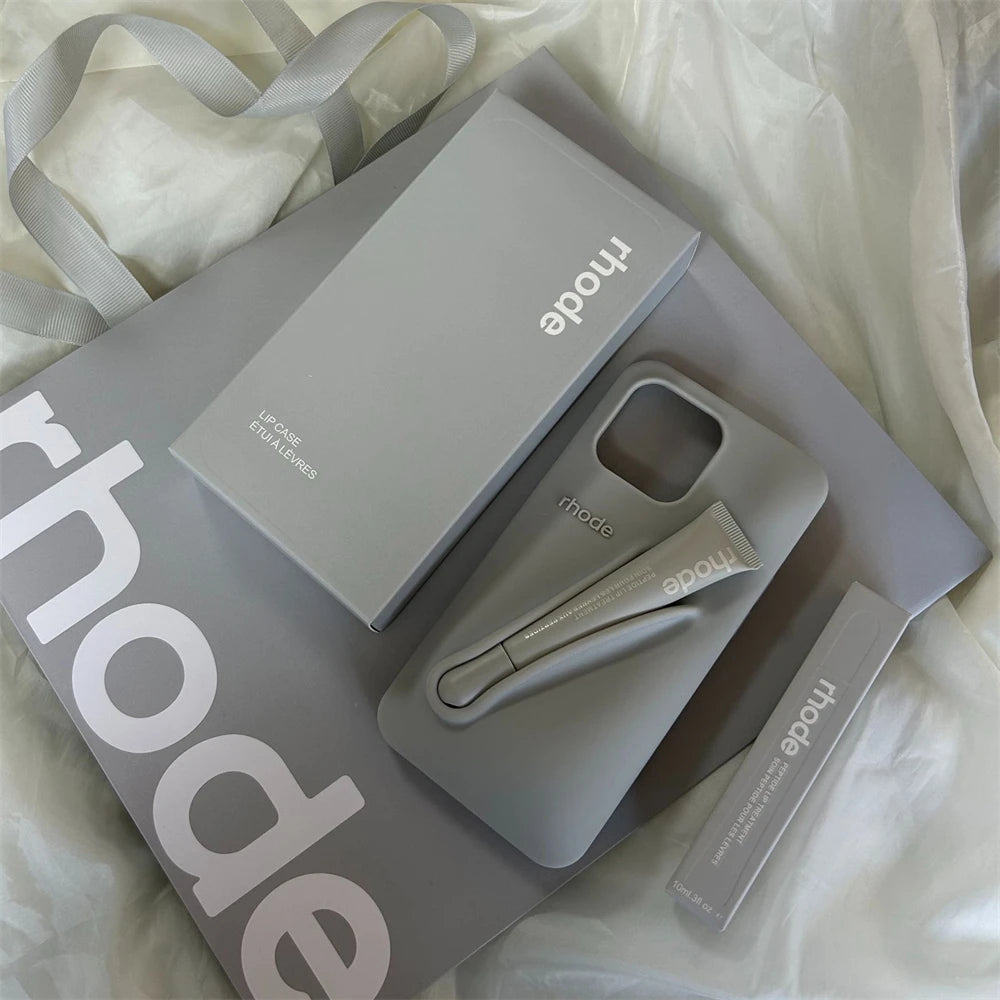 iPhone 13- Rhode Lip Gloss & Case Set – Gift Box Edition