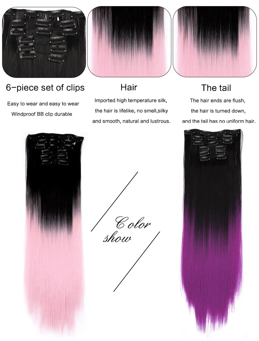 💇‍♀️ Alileader Clip-In Hair Extensions – Instant Volume &amp; Length! ✨