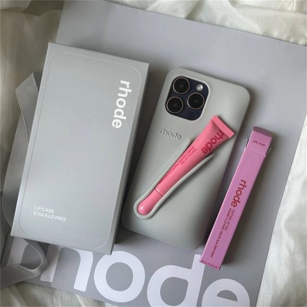 iPhone 14 Pro - Rhode Lip Gloss & Case Set – Gift Box Edition