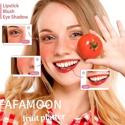 🍓 4-Color Fruity Lip Tint – Hydrating, High-Pigment &amp; Long-Lasting! 💋✨