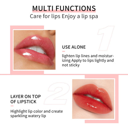 💋 Crystal Jelly Lip Oil – Hydrating, Plumping &amp; Irresistibly Glossy! ✨