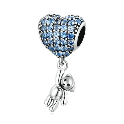 925 Sterling Silver Blue Astral Charm – Fly Beyond the Stars
