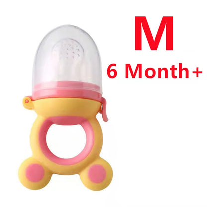 🍓 Baby Fruit Feeder &amp; Teether – Safe &amp; Fun Way to Introduce Fresh Foods! 👶✨