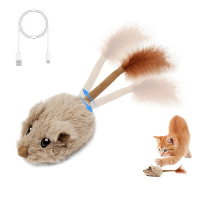 CatchMe: Rechargeable Moving Mouse Toy