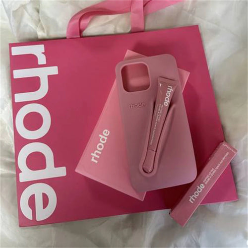 iPhone 16 Pro Max - Rhode Lip Gloss & Case Set – Gift Box Edition