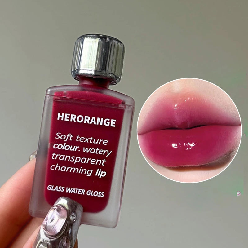 💄 HERORANGE Light Glass-Like Lip Lacquer – High Shine, Hydrating & Long-Lasting! ✨