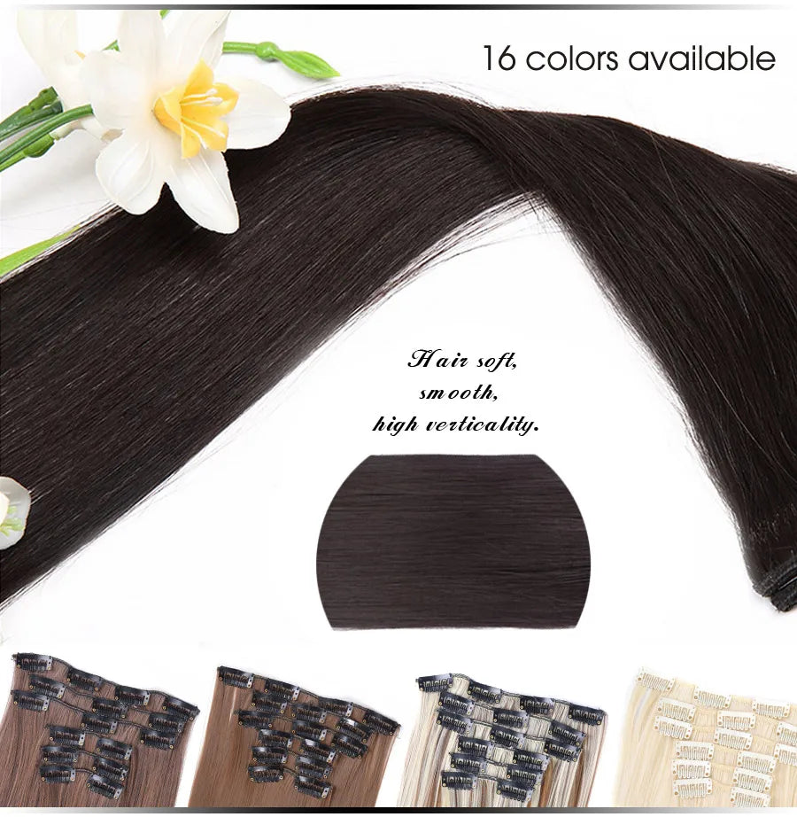 💇‍♀️ Alileader Clip-In Hair Extensions – Instant Volume &amp; Length! ✨