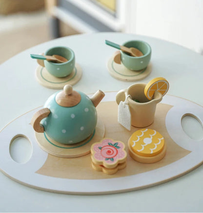 🍰 Delightful Wooden Afternoon Tea Set – Inspire Creativity &amp; Fun! ☕✨