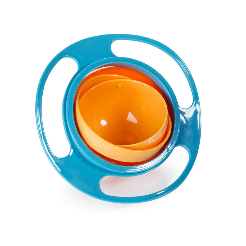 🍽️ No More Mess – 360° Spill-Proof Gyro Bowl for Babies &amp; Toddlers! 👶✨