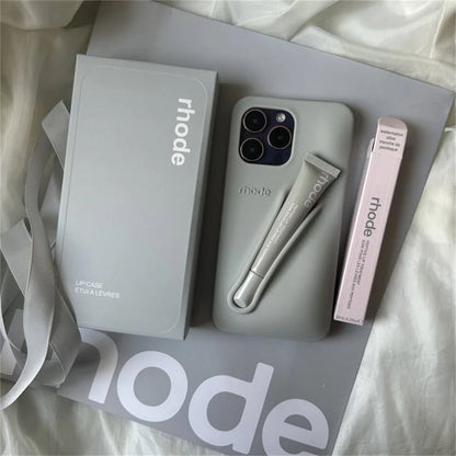 iPhone 15 Pro Max - Rhode Lip Gloss & Case Set – Gift Box Edition