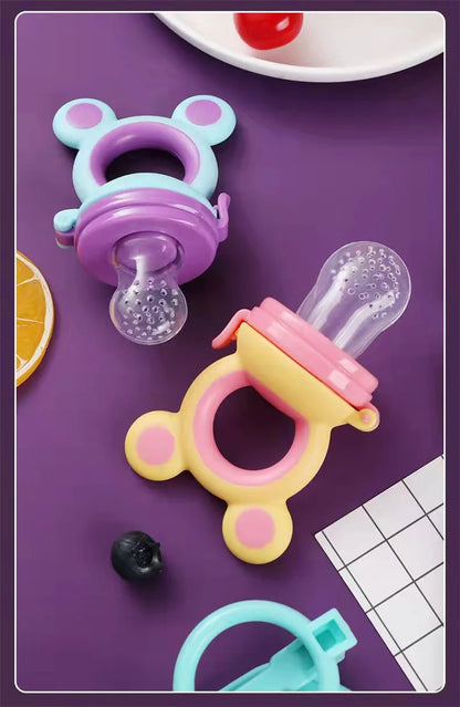 🍓 Baby Fruit Feeder &amp; Teether – Safe &amp; Fun Way to Introduce Fresh Foods! 👶✨