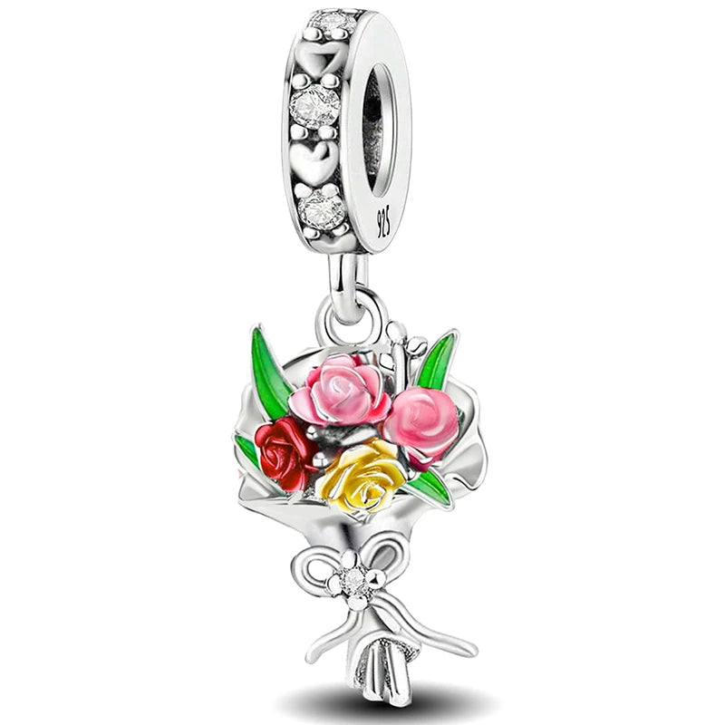Charmdora Mama & Baby – Loving Bond Charm (925 Silver)