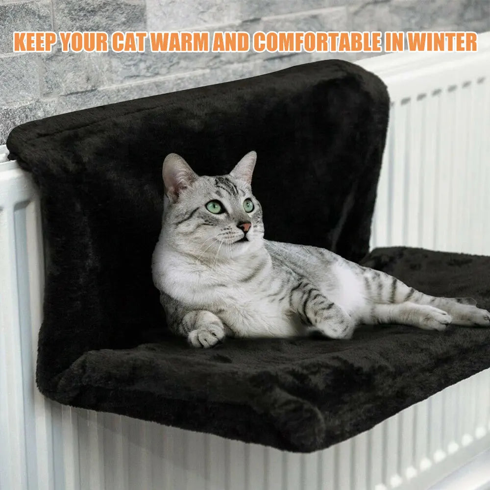 Radiator Cat Bed: Hanging Hammock for Warmth and Comfort